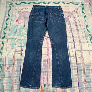 Vintage Levis Engineered Jeans Womens 29x32 Blue Twisted Dark Wash Zip Fly